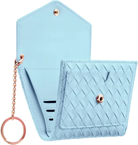 Vista 12 de Gostwo Billetera para Mujer con Bloqueo RFID Carteras Pequeñas para Mujer Tarjetero de Tarjetas de Crédito Carteras Triple Pliegue para Damas