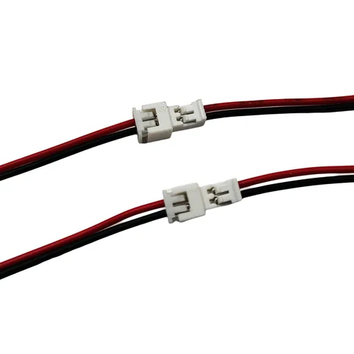 Vista 4 de 20 pares JST 0.049 in 2-Pin Micro Electronics Macho y Hembra Conector Plug con 3.94 pulgadas (3.9 in) UL1571-26AWG Cable Cable