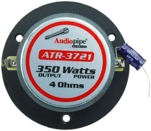Vista 3 de Audiopipe 1 par de tweeters Super Bullet de titanio de 350 vatios máx. 4 ohmios ATR-3721