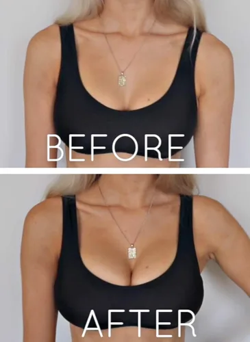 Vista 2 de RELLECIGA Insertos de brasier push up para mujer, copas de realce de seno, inserciones de sujetador deportivo extraíbles