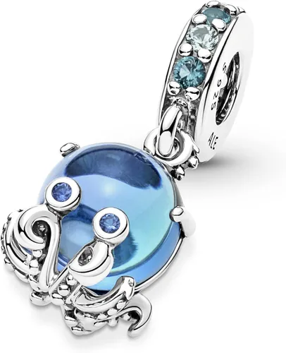 Vista 4 de Pandora Murano Glass Cute Octopus Dangle Charm