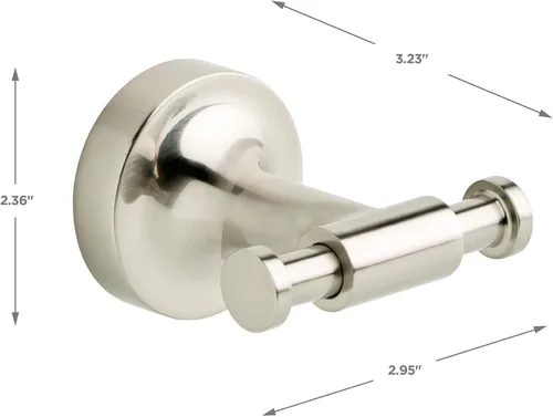 Vista 11 de Franklin Brass VOI64-SN Voisin - Kit de herrajes para baño (4 piezas, níquel cepillado)