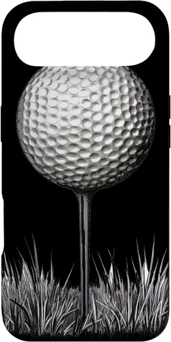 Vista 27 de Funda para iPhone 17 con pelota de golf en camiseta para jugadores de golf