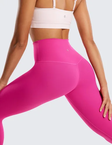 Vista 4 de CRZ YOGA Butterluxe Leggings Capri de Yoga de 19'' - Pantalones Cortos de Cintura Alta para Entrenamiento Suaves como Mantequilla Atléticos