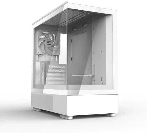 Vista 5 de Zalman P10 Mini Tower PC Case (blanco)