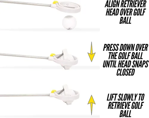 Vista 4 de I Gotcha Compact Stainless Steel Golf Ball Retriever