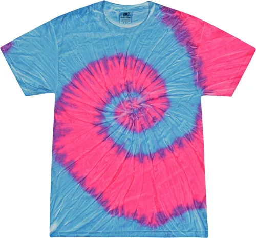 Vista 59 de Colortone Camisetas Tie Dye para Hombre y Mujer - Camisetas de manga corta unisex Tie-Dye para adultos Acadia