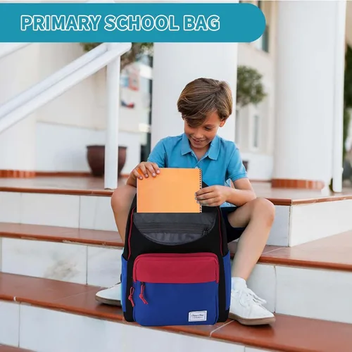 Vista 4 de Chase Chic Mochila infantil para niñas – Mochilas escolares de 17 pulgadas para niños pequeños para niños de 6 a 12 años – Bolsa de libros