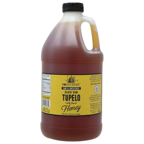 Vista 8 de HONEY FEAST 6 Libras de Miel en Granel Mezcla para Alergias - Vast American, Elaborada en Florida, Cruda y Sin Filtrar, Alto Contenido de Polen