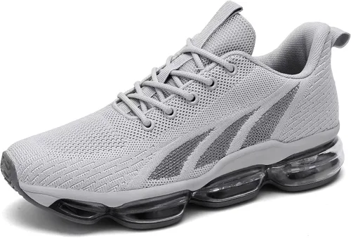 Vista 3 de Zapatillas de correr para hombre con cojín de aire, zapatillas de deporte de moda, informales, tenis, caminar, atléticos, zapatillas para hombre
