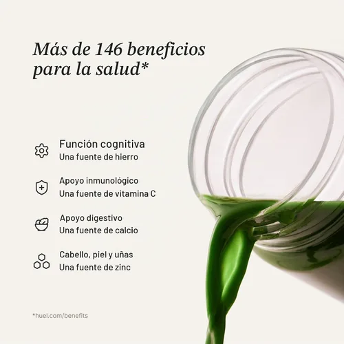 Vista 4 de Huel Daily Greens Superfood Greens Powder 12 paquetes de porciones individuales