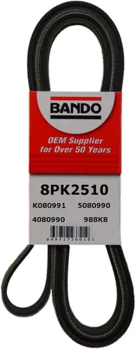 Vista 35 de Bando USA 8PK710 Correa de serpentina de calidad OEM