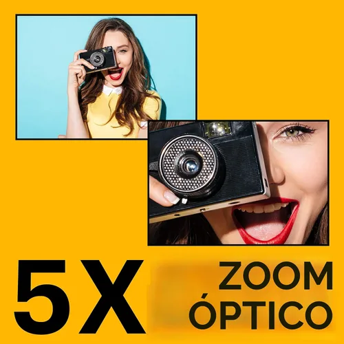 Vista 5 de KODAK PIXPRO FZ55-BK - Cámara digital de sensor CMOS de 16 MP con zoom óptico de 5X, gran angular de 28 mm, video Full HD de 1080P, pantalla LCD