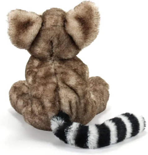 Vista 4 de The Petting Zoo Ringtail - Peluche de gato, regalos para niños, animales salvajes de la vida silvestre, juguete de peluche lémur de 9 pulgadas