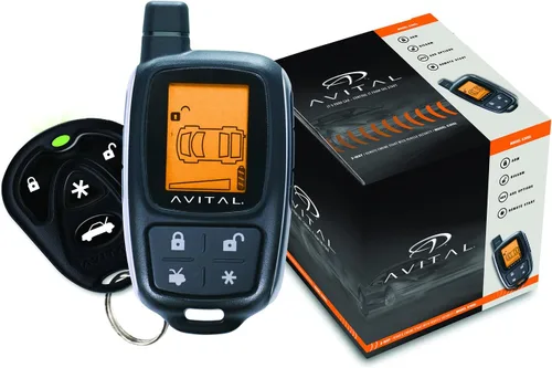 Vista 2 de Click & ADD Combo de 2 piezas: Avital 5305L LCD de 2 vías de arranque remoto y alarma, dirigido DB3 XPressKit DEI Databus ALL Combo Bypass/Interfaz