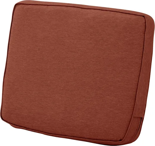 Vista 28 de Classic Accessories Ravenna - Cojín de asiento de patio resistente al agua de 21 x 19 x 5 pulgadas, verde azulado, cojín de sofá de dos plazas