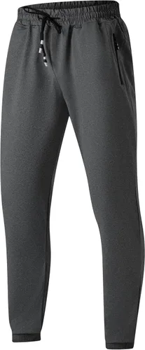 Vista 4 de Punwet Mens Jogging Casual Pants Joggers Sweatpants Active Athletic Workout Sweatpants for Men