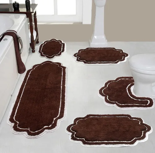 Vista 10 de Home Weavers - Tapete de baño 100% algodón copetudo, supersuave y absorbente, lavable a máquina y apto para secadora lino