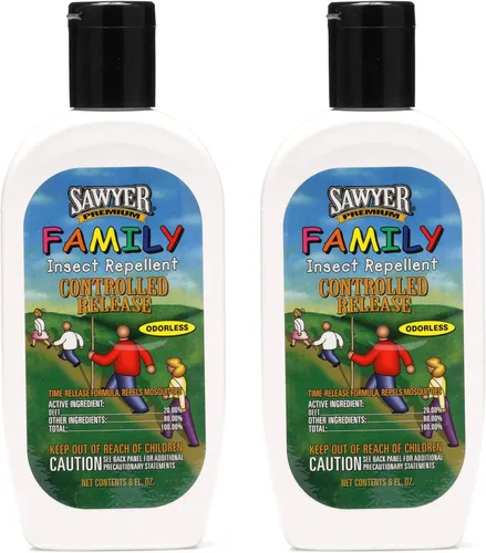 Vista 5 de Sawyer Products 20% DEET Premium Family Repelente de insectos de liberación controlada
