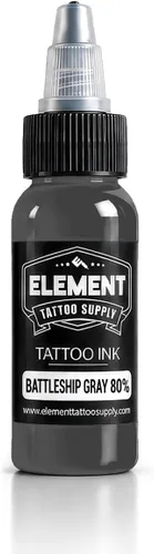 Vista 73 de Element Tattoo Supply - Tinta negra para tatuaje, 8 onzas, tinta negra Negro