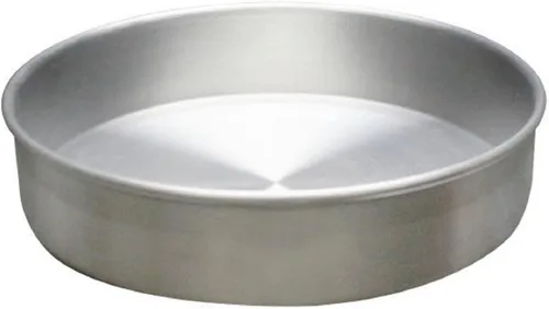 Vista 9 de TrueCraftware - Bandeja de aluminio para hornear pasteles de 6 x 2 pulgadas, de 0.04 in, utensilios para hornear para tartas, pizza, capa