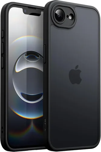 Vista 11 de JETech Funda mate para iPhone 17 de 6.3 pulgadas, protección contra caídas de grado militar, carcasa trasera translúcida esmerilada minimalista