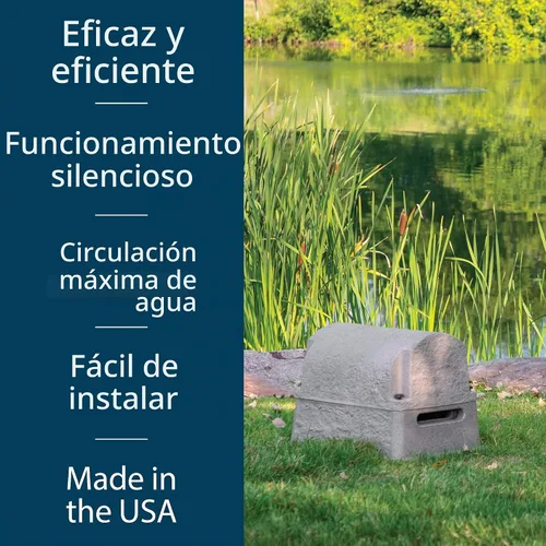 Vista 5 de Airmax PondSeries PS10 115V Sistema de aireación para estanques y lagos de hasta 1 acre