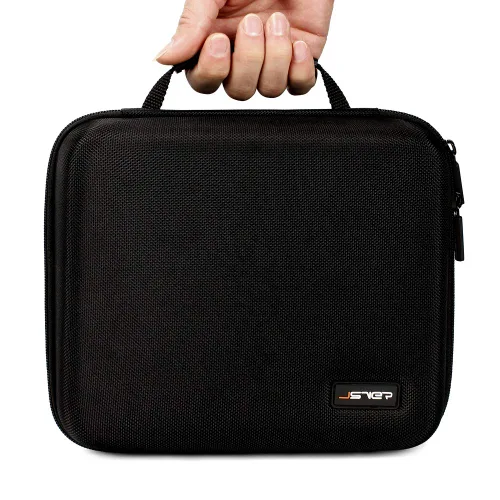 Vista 7 de Funda rígida para Meta Quest 2 JSVER Funda de transporte para QuestQuest 2Oculus GoSamsung Gear Realidad virtual y kit de control