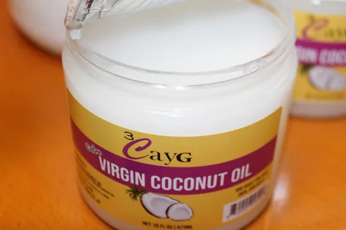 Vista 3 de 3CAYG Aceite de coco virgen extra de 15 oz para una piel más suave, crecimiento del cabello y cuidado de las uñas