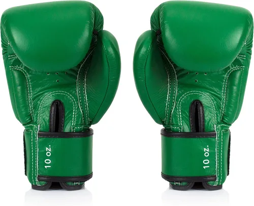 Vista 2 de Fairtex BGV16 Guantes de Muay Thai de Cuero Compactos