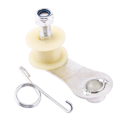 Vista 6 de Kit de ajustador de rodillo tensor de cadena Pit Bike con resorte para Dirt Pit Mini Bike Motocicleta