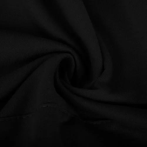 Vista 6 de Sudaderas con capucha con cordón de cuello alto para mujer, dobladillo irregular, manga larga, túnica con capucha, sin botones