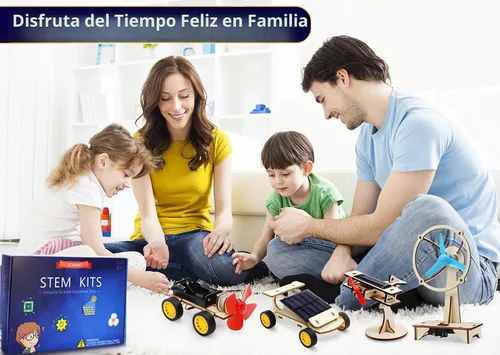 Vista 6 de Juguetes STEM para niños de 8 a 13 años, kits de ciencia solar para niños