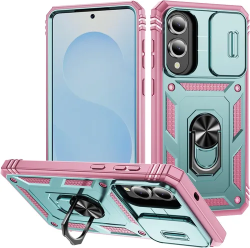 Vista 55 de Funda para Galaxy Note 20 Ultra, a prueba de golpes, resistente a los impactos con cubierta protectora de lente deslizante para Samsung Galaxy Note