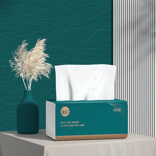 Vista 8 de Paquete de 6 pañuelos faciales suaves desechables, servilletas pequeñas, papel higiénico, funda de bolsa no caja, material de fibra de pulpa de 4