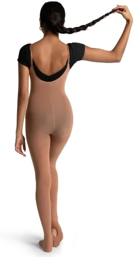 Vista 4 de Capezio Mallas de cuerpo ultra suaves para mujer