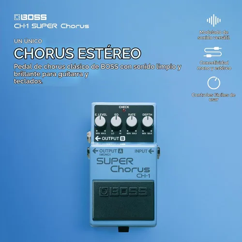 Vista 2 de Boss CH-1 Super Chorus estéreo