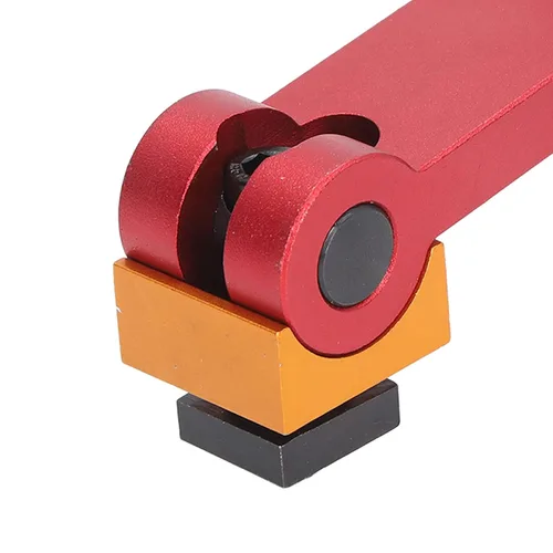 Vista 8 de Localizador de parada de tornillo de banco ajustable para pieza de trabajo de ranura CNC T, molino de posicionamiento preciso molino de tornillo
