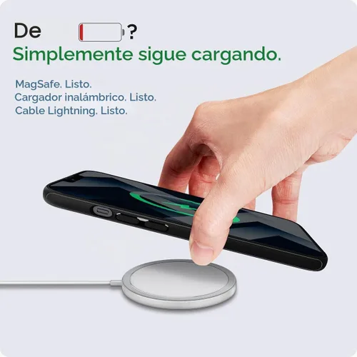 Vista 6 de Spigen Mag Armor (MagFit) compatible con MagSafe diseñada para iPhone 13