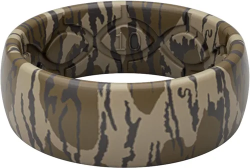 Vista 9 de Groove Life Anillo de boda de silicona de camuflaje para hombre Highlander