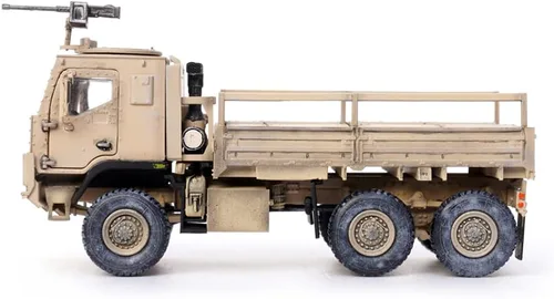 Vista 6 de Motor City Classics 1:72 Escala US M1083 FMTV (cabina blindada) Vehículo táctico mediano - Camuflaje del desierto - 12219PB - Panzerkampf