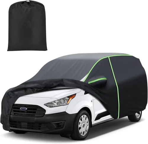 Vista 17 de Mixsuper Liner Funda para coche para BMW X3 2003-2026, 7 capas, funda impermeable para coche, accesorios para X3 con puerta con cremallera, tiras