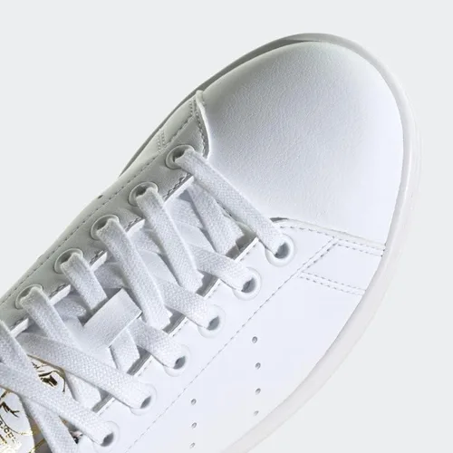 Vista 8 de adidas Zapatos Stan Smith para mujer, Nube BlancoMarrón SalvajeOro Met