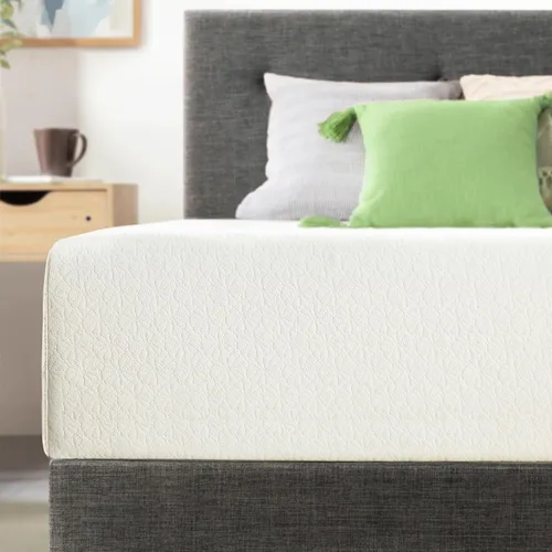 Vista 14 de Best Price Colchón de Espuma Viscoelástica de Té Verde para Niños y Adultos, Firmeza Media, Tamaño Completo de 5 Pulgadas, Bed-in-A-Box