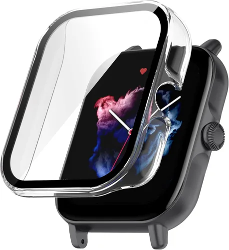 Vista 3 de TenCloud Fundas compatibles con Amazfit GTS 3 Protectores de TPU suave resistente a los arañazos Funda protectora de pantalla para Amazfit GTS 3