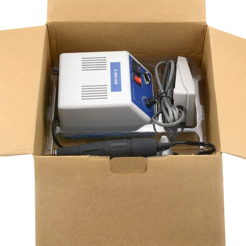 Vista 4 de Alkita Pulidora Micro Motor N3 estilo maratón + SH37LN 4.5W RPM mango equipo de laboratorio