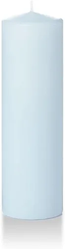 Vista 28 de Yummi - Velas redondas de pilar blancas de 3 pulgadas x 4 pulgadas, 3 por paquete