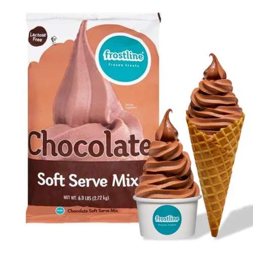 Vista 12 de Frostline Mezcla para helado suave de vainilla, libre de lactosa y gluten - Solo agregue agua, lácteos o alternativa libre de lácteos, usar