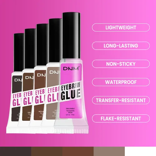 Vista 5 de Kaely PEGAMENTO PARA CEJAS PROFESIONAL, Gel para cejas transparente, Máscara para cejas resistente al agua, gel para cejas a prueba de agua