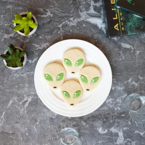 Vista 3 de Cortador de galletas Alien, 1 pieza - Bakerlogy